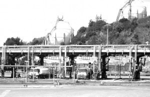 ponte di carico carburante