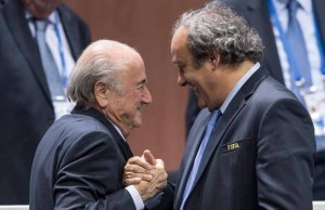 Sepp Blatter e Michel Platini